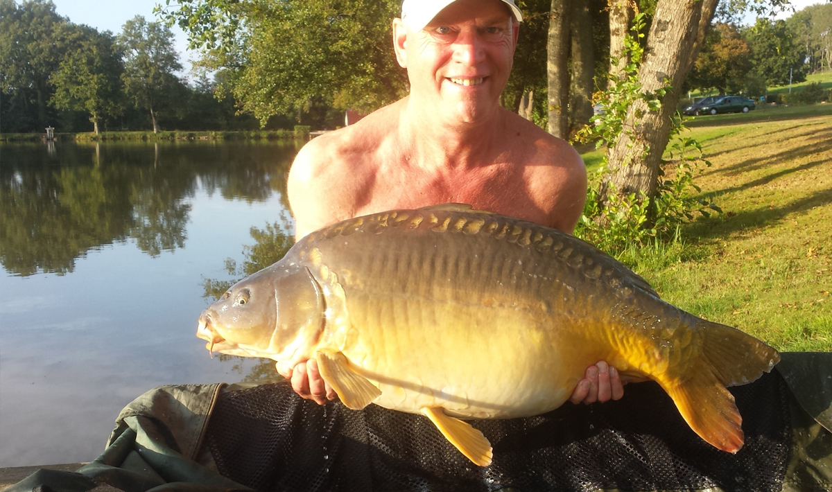 Karper Etang Morlou Visvakantie Frankrijk Karper Morlou Frankrijk