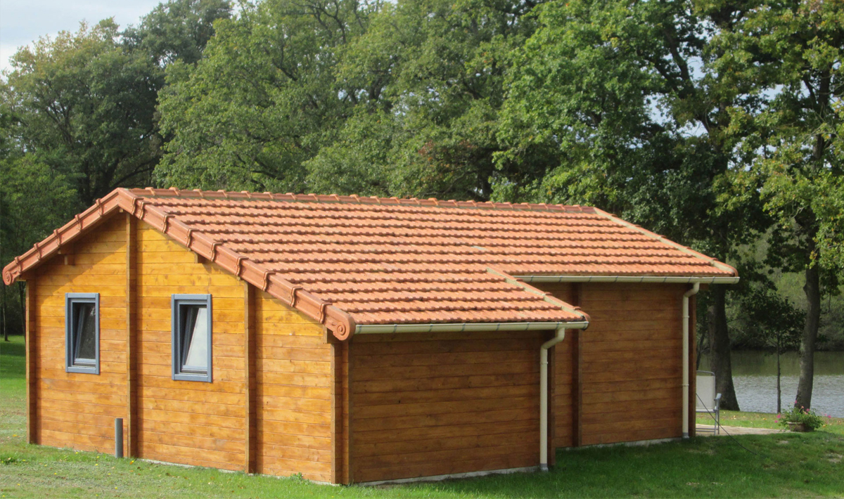 Chalet Etang Morlou Visvakantie Frankrijk Chalet Morlou Accommodatie