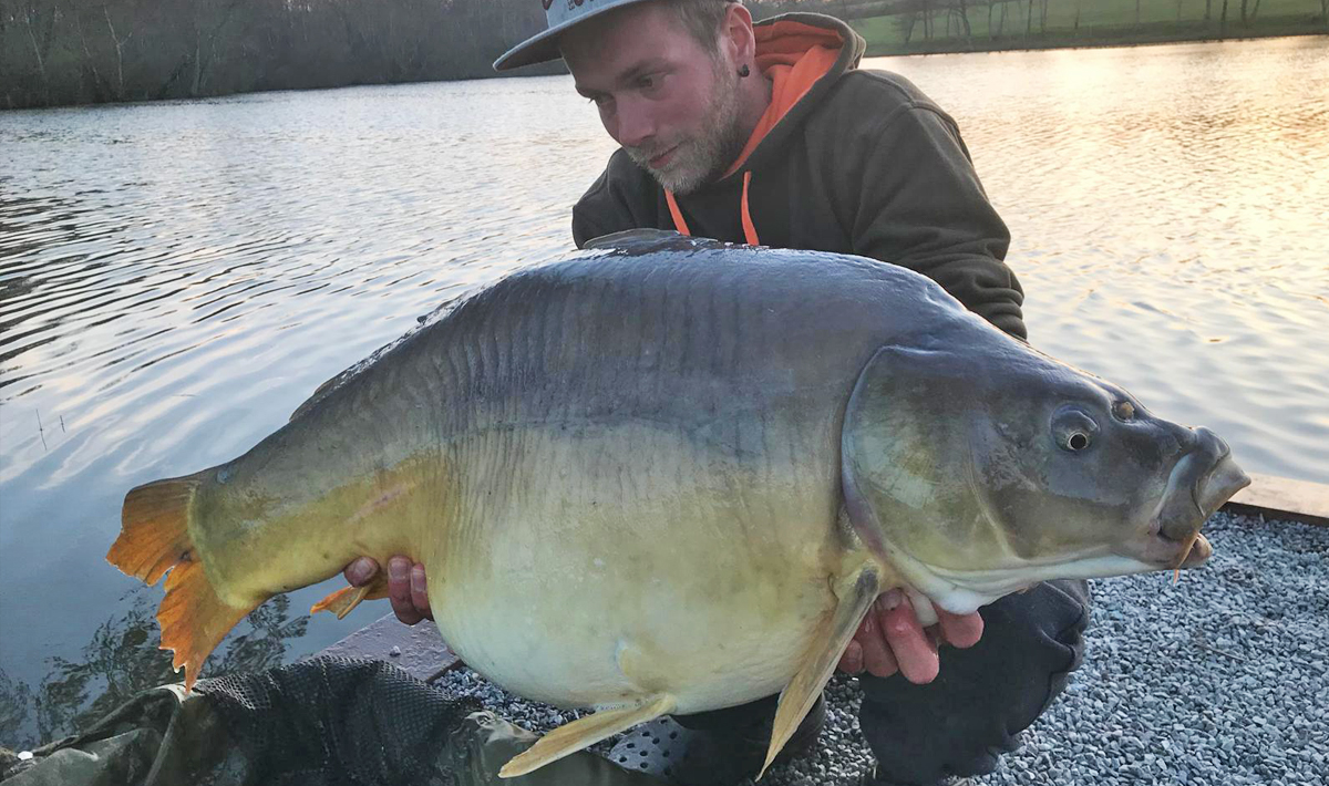 Karper Etang Morlou Visvakantie Frankrijk Etang Morlou 4