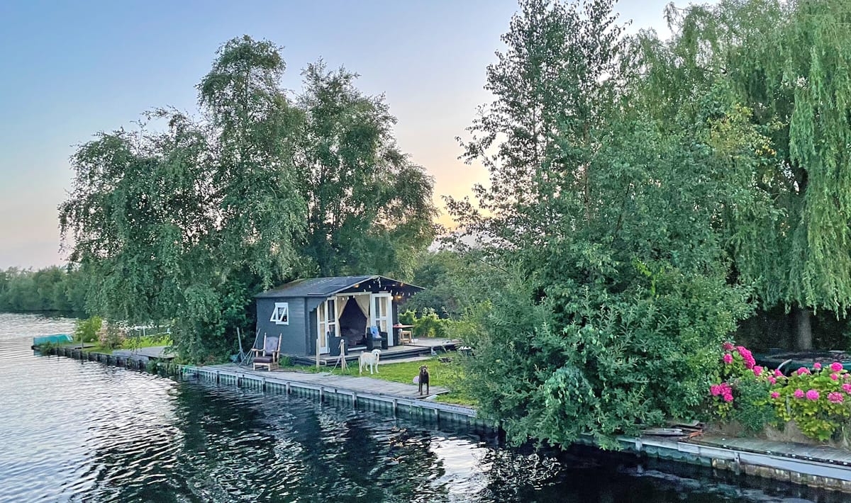 Vinkeveense Plassen Visvakantie Nederland Chalet Plassen Nederland 1