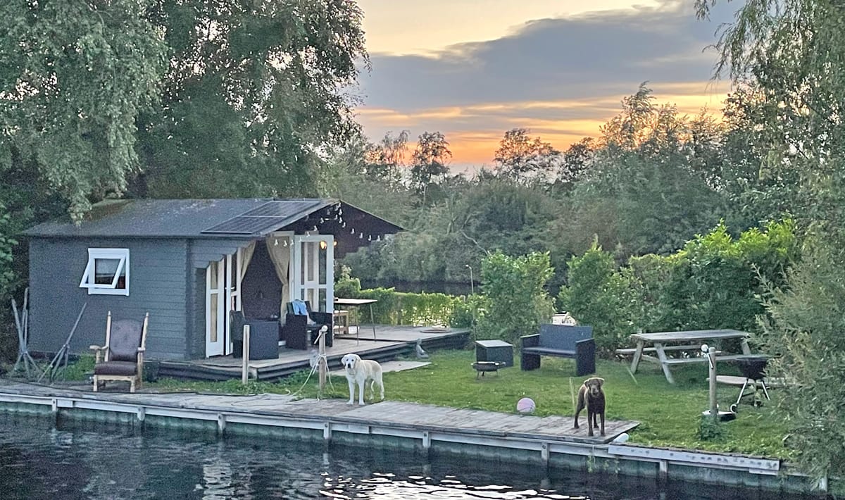 Vinkeveense Plassen Visvakantie Nederland Chalet Chalet 1 2