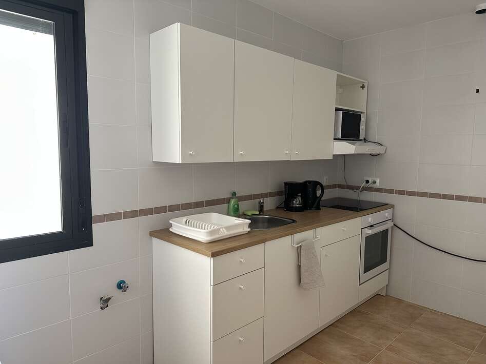 Angeln Extremadura Orellana Spanje Appartement Extremadura Orellana Keuken