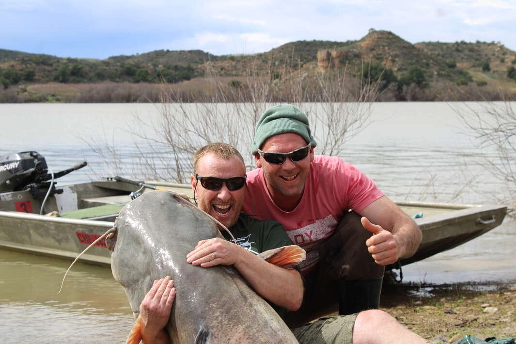 Caspe Fishing Chaos Ebro Spain Caspe Ebro Catfish