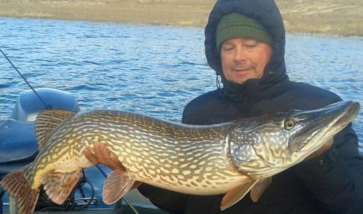 Snoek Orellana Extremadura Spanje Roofvissen Orellana Spanje 9