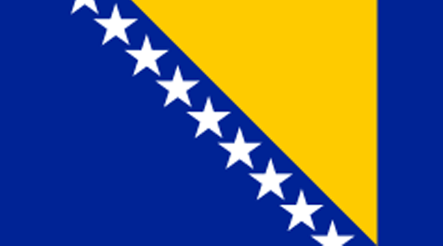 Vlag voor Bosnien