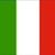 Vlag voor Italien
